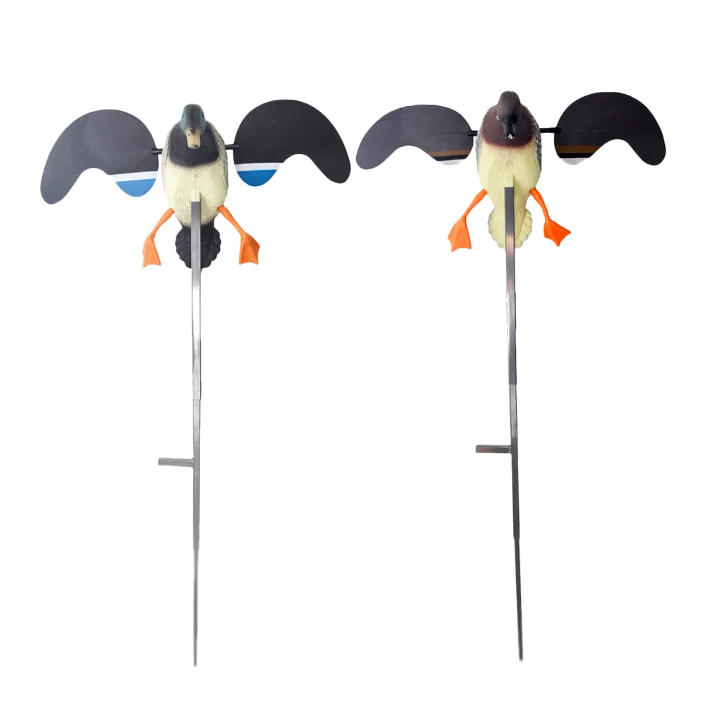 2 шт. PE электрические летающие охотничьи приманки для рыбалки с дистанционным