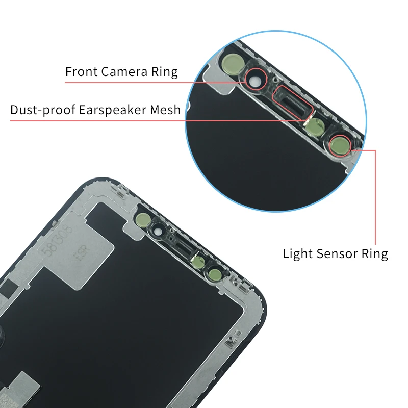 EFaith10 шт. OLED GX AAA +++ Pantalla для Iphone X Incell ЖК дисплей сенсорный экран с 3D сенсорным