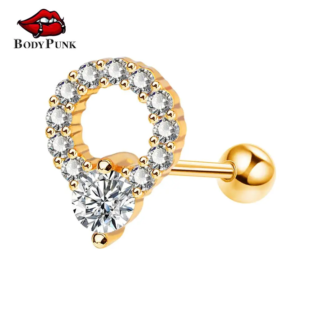 1 шт. Роскошные Брендовые украшения для тела в стиле панк с кристаллами форме