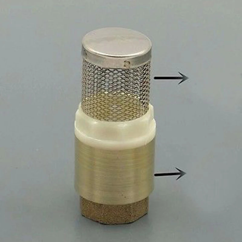 3/4 &quotBSP Женский латунный пружинный контрольный клапан с фильтром фильтр 1 6 МПа|brass