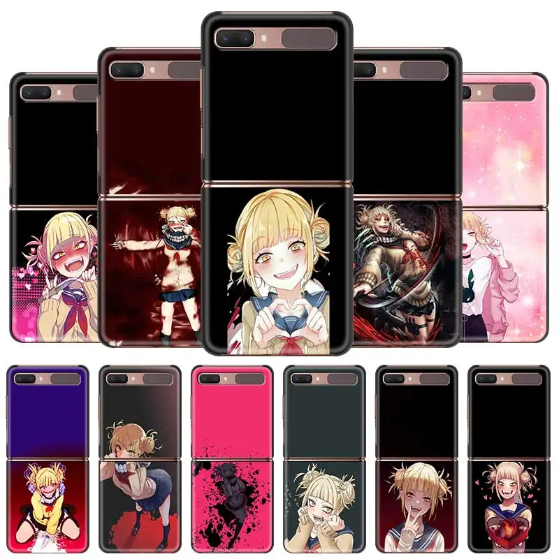 

My Hero Academia Himiko Phone Case For Samsung Galaxy Z Flip 3 5G Z Flip3 Cover Smartphone Hard PC Coque Fundas Capa