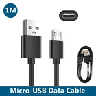 Кабель для быстрой зарядки и передачи данных Micro USB для наушников Android мобильный телефон