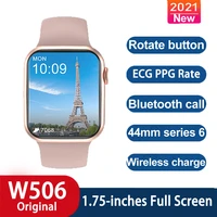 microwear w506 smartwatch update for men women full touch screen bluetooth call ip68 waterproof sport clock ecg iwo smart watch