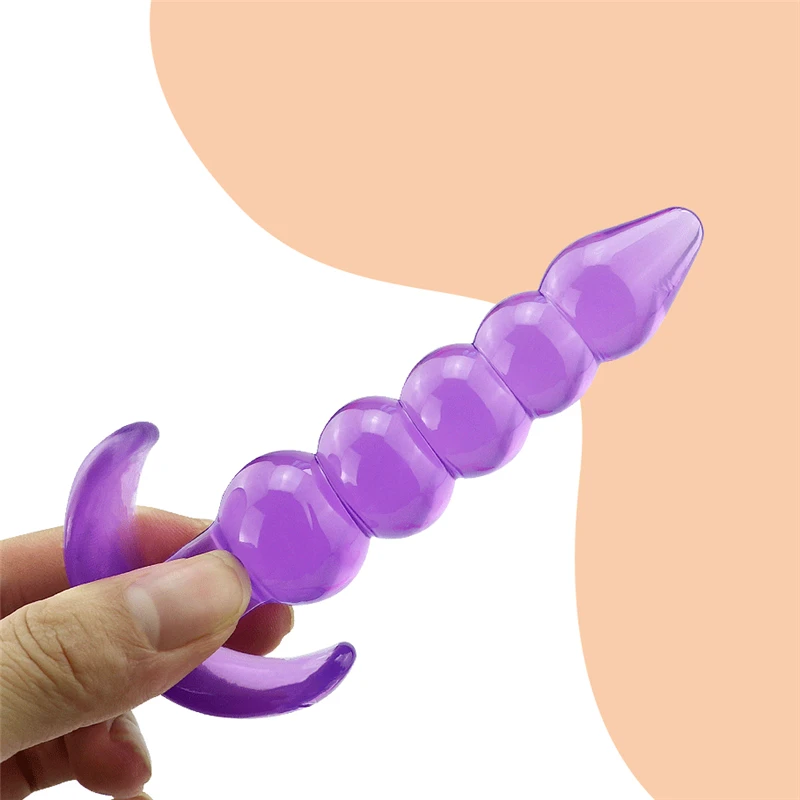 Мягкая резиновая Анальная пробка шарики для анального оргазма вагинального