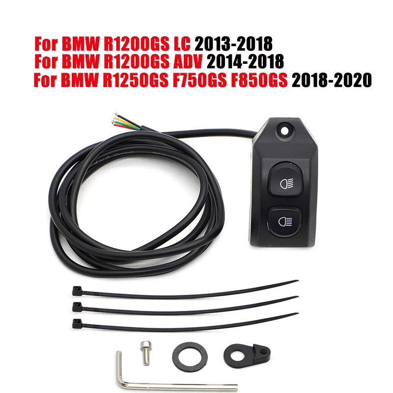 Для BMW R1200GS LC ADV R1250GS F750GS F850GS Противотуманные фары жгут проводов ручка