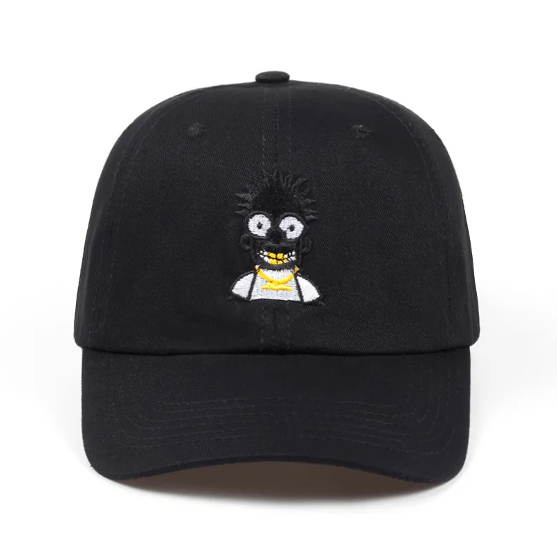 embroidery dad cartoon baseball hat spring summer snapback hip hop adjustable | Аксессуары для одежды
