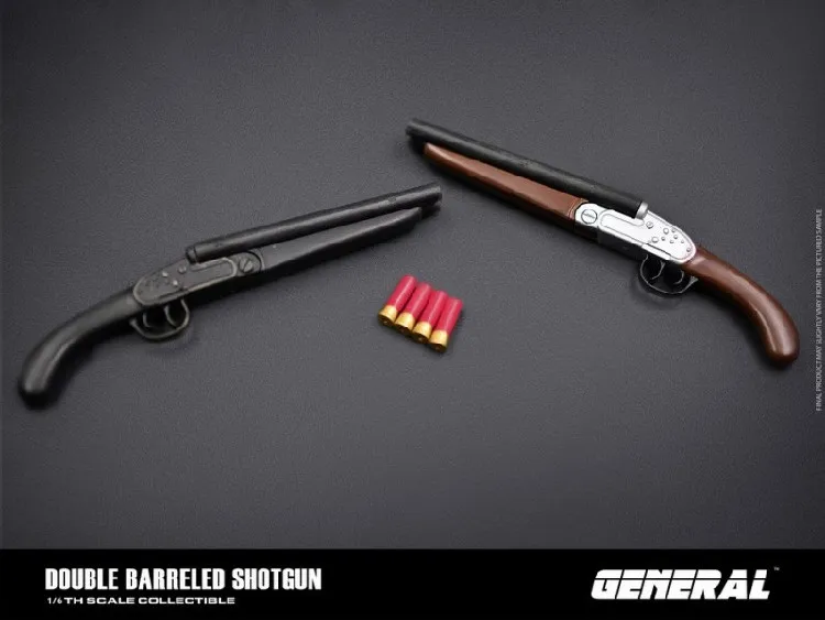 

GA-008 1/6 Arms Model Double Barreled Shotgun Figure For 12 Inch Soldier Doll Model In Stock