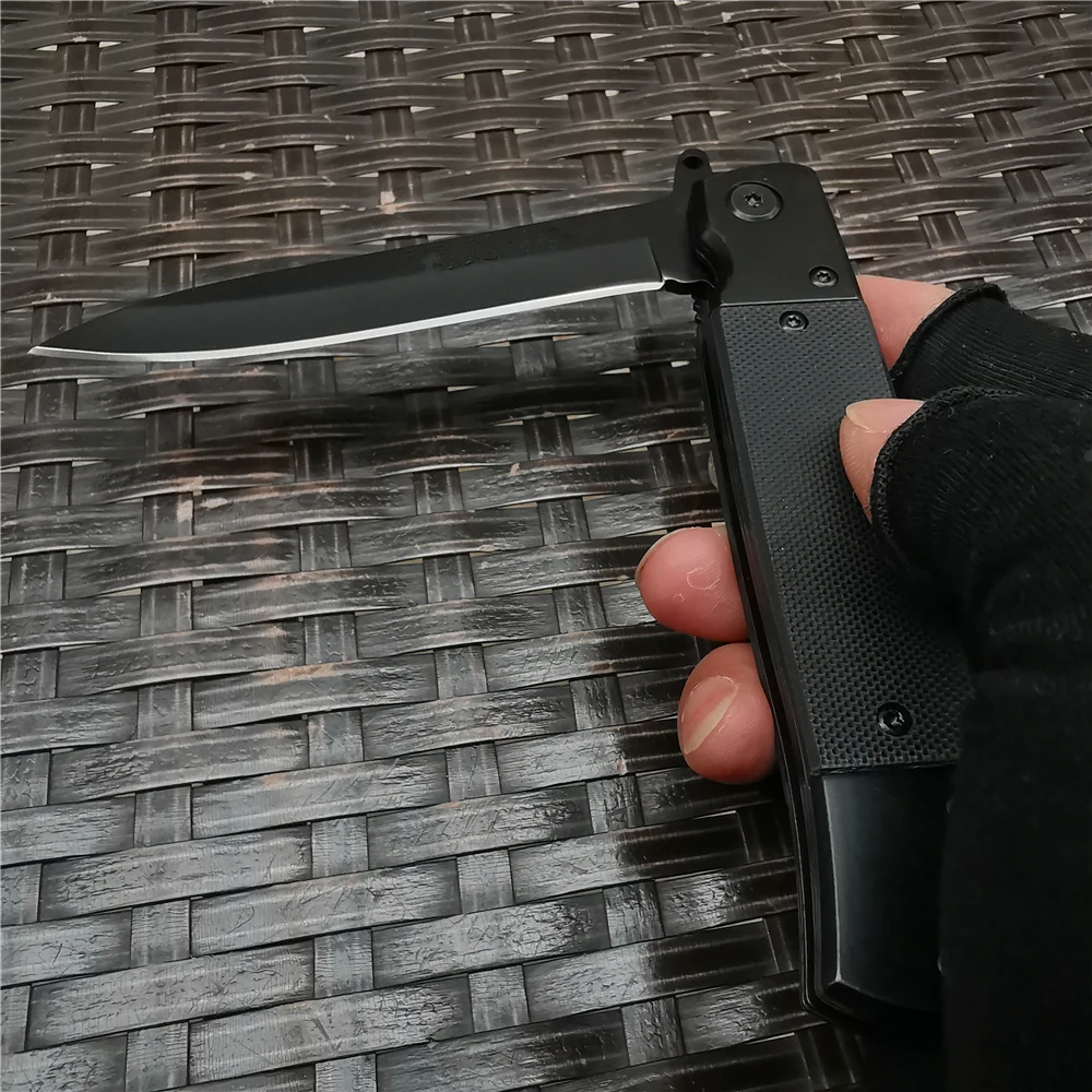 G10 Ручка 8CR13MOV стальной складной нож карманный охотничий инструмент подарок для