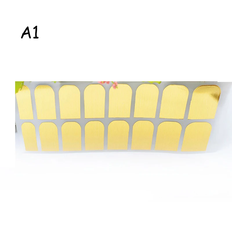 2 комплекта смешанный дизайн новый набор наклеек для дизайна ногтей Черная