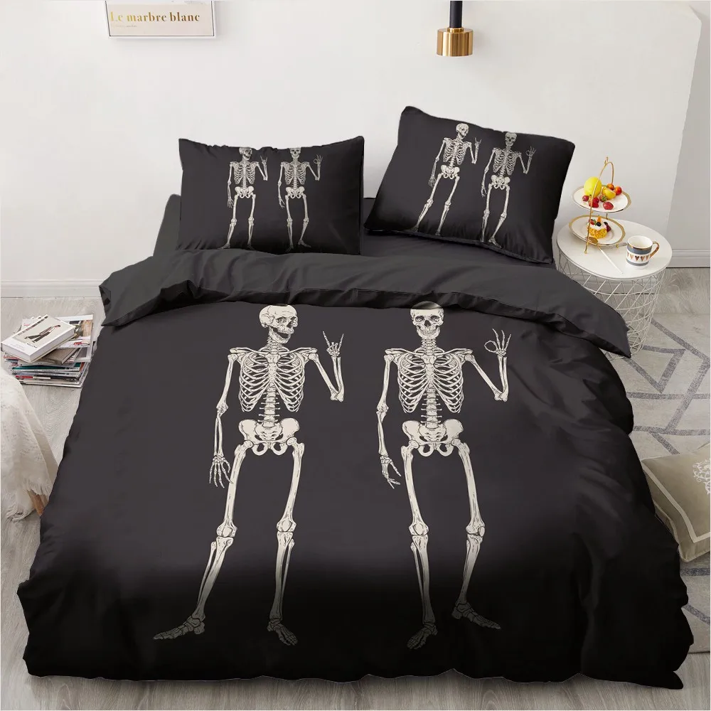 

Moon Quilt Cover Sets 3D Custom Design White Comforther Cases Pillow Case 200*230cm Full Twin Double King Size Magic Bedding Set