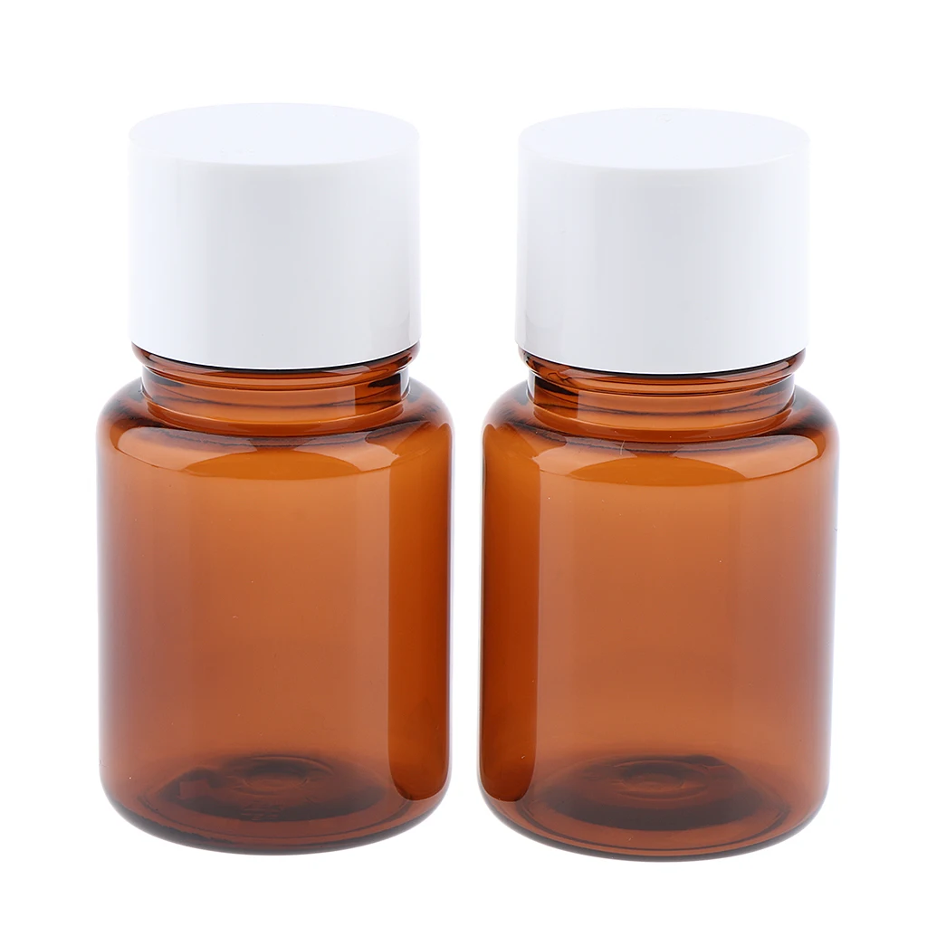 

Пустые бутылки для шампуня, туалетных принадлежностей, кондиционера, лосьона, косметики янтарного цвета, 2 шт.