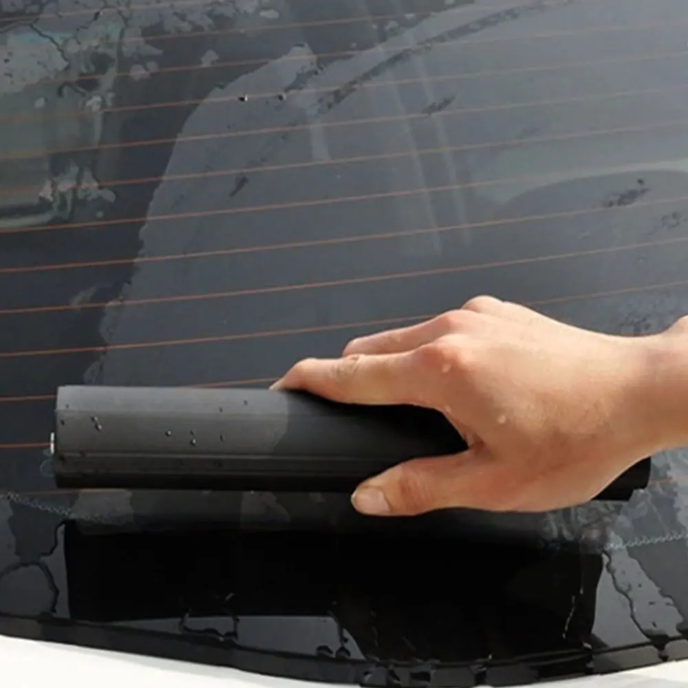 

Silicone Water Wiper Car Window Scraper Wiper Squeegee Blade Glass Water Scraper Car Maintain Cleaning Tool