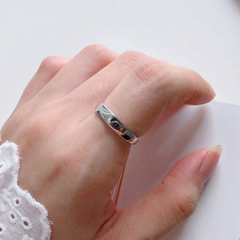 Женское колечко в стиле минимализма Silvology корейские Колечки с коническим