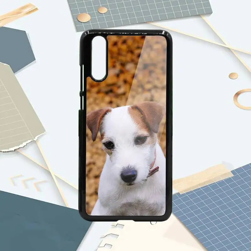 

Jack Russell Terrier cute dog animal Phone Case PC For Samsung galaxy S note 8 9 20 10 e lite2019 plus pro ultra