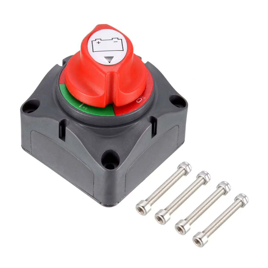

uxcell Battery Switch 12-24V On/Off Power Cut Master Switch Disconnect Isolator