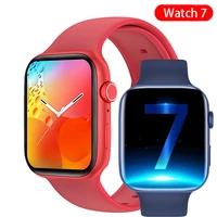 series 7 smart watch iwo14 i7 pro bt call heart rate blood 1 75inch pressure wristbands for ios android women men smartwatch