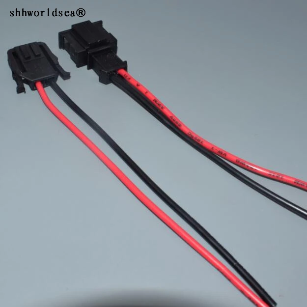 Shhworldsea 2-контактный разъем 3 5 мм штекер гнездо Электрический автомобильный