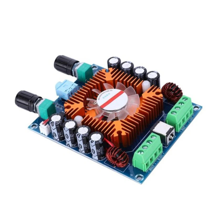 XH-A372 TDA7850 четырехканальный 50 Вт x 4 HIFI автомобильный стерео аудио усилитель плата