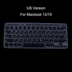 Силиконовый чехол с русской клавиатурой для Apple Macbook Air Pro 13 15 G2AC