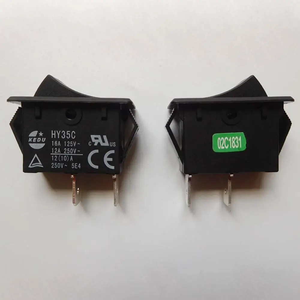2 шт. KEDU HY35C HY35D 125/250V 16/12A рокер кнопочный переключатель дуги кнопочные переключатели для Домашние электроприборы