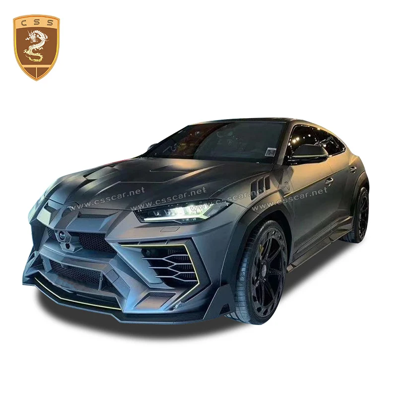 Комплект для тела URUS Dry из углеродного волокна передняя губа задний бампер