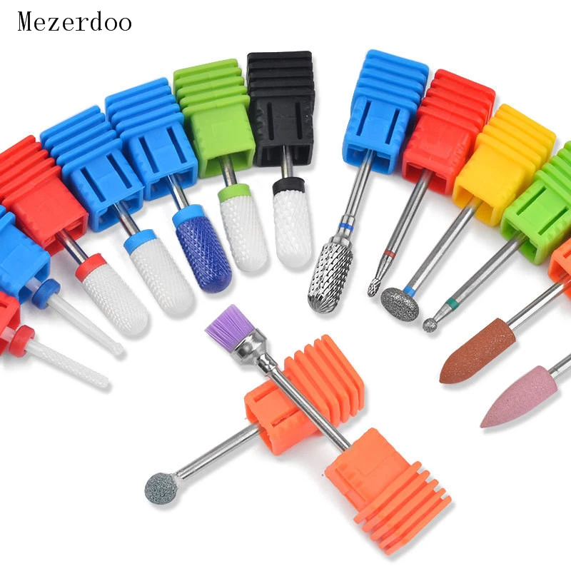 Керамический сверло для ногтей педикюрная Машинка удаления мозолей инструменты