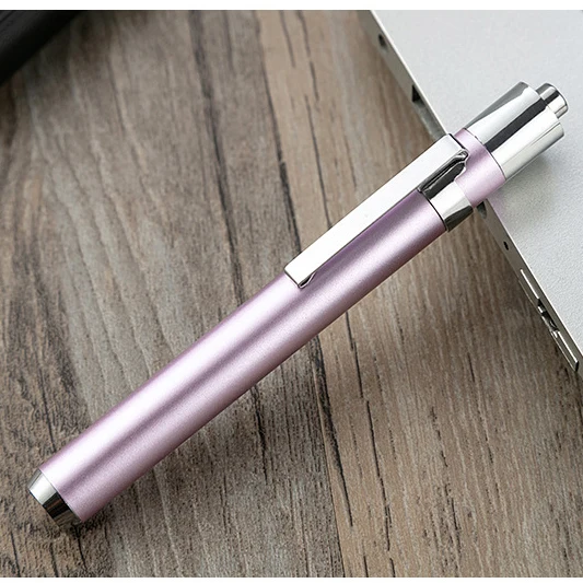 Purple Нержавеющая сталь 365nm УФ свет портативный светодиодный фонарик факел Ультрафиолетовый детектор лампа флуоресцентная ручка обнаружения - Мощность в ваттах: Purple