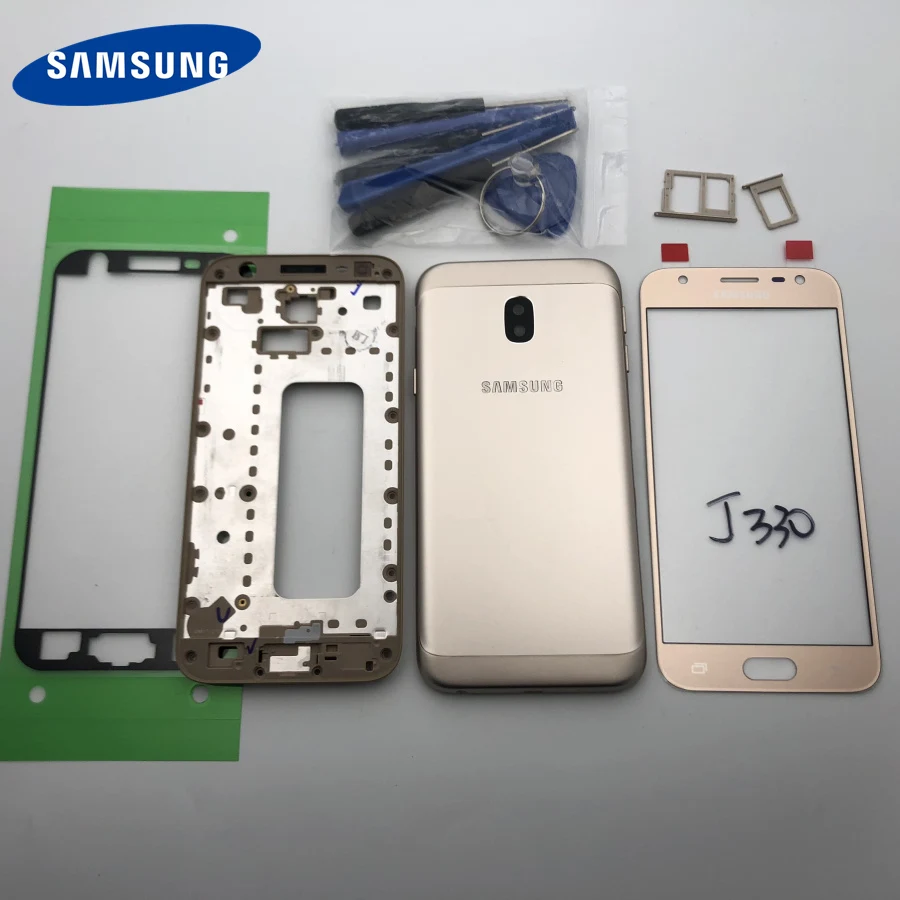 Оригинальная полноразмерная средняя рамка корпуса + крышка аккумулятора