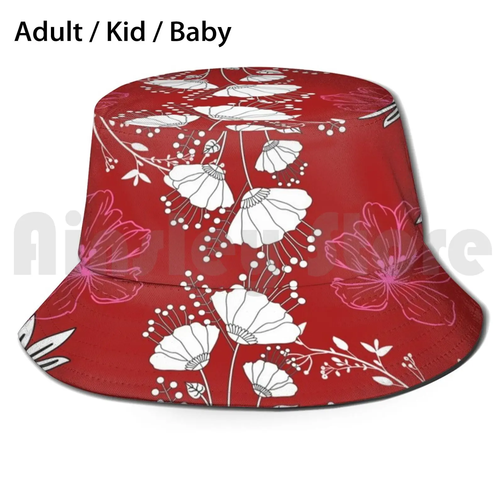 

Солнцезащитная шляпа с цветами, складная шапка с защитой от ультрафиолета, для дикой души, природы, животных, синей, земли, цветов, птиц, раду...