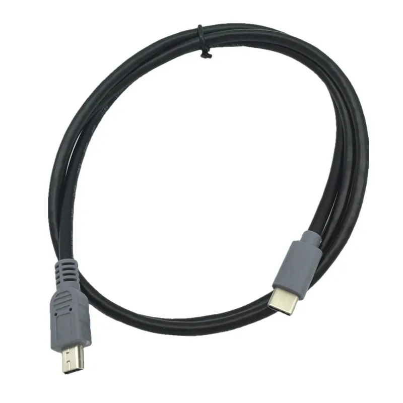 

USB 3.1 Host OTG Type C Male to mini USB Type B Male Adapter Cable For Mobile Hard HUB Camera for Macbook & Google Chromebook