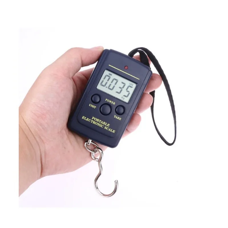 

40kg x 72g Mini Digital Scale for Fishing Luggage Travel Weighting Steelyard Hanging Electronic Hook Scale, Kitchen Weight Tool