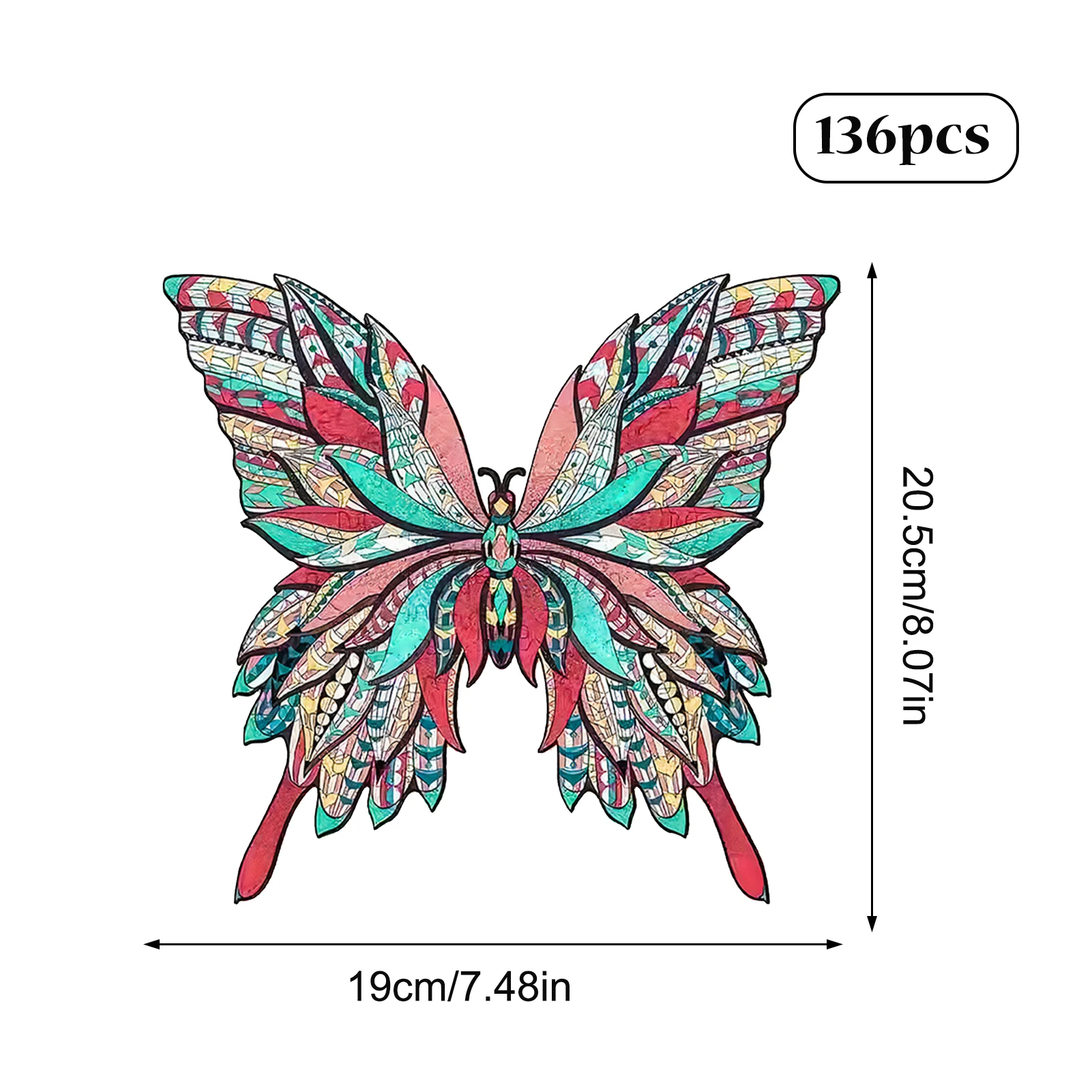 

3D Wooden Puzzles Animal Shaped Jigsaw Unique Shaped Jigsaw Pieces Wooden Toy For Kids Interactive Gifts