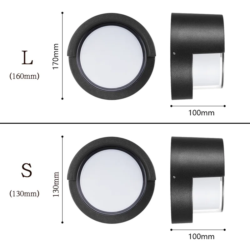 Наружная садовая настенная лампа освещение водонепроницаемый простой