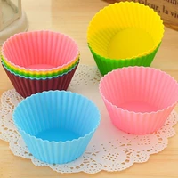 512piece set kitchen silicone mold reusable pastel baking cake tools accessories bakery muffin cupcake silicone pan for pastry