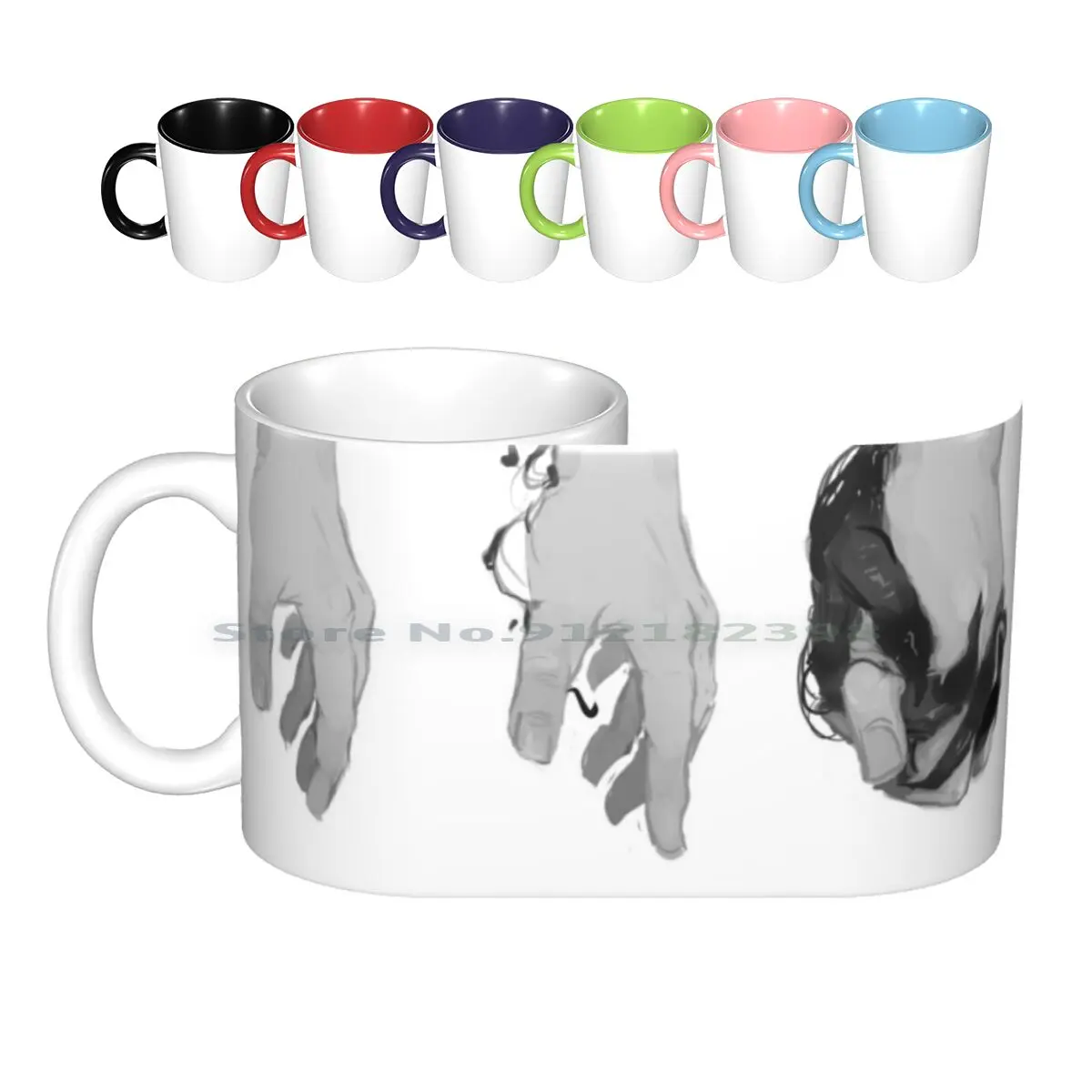 

How To Hold Hands With Your Partner When You Share The Same Body Ceramic Mugs Coffee Cups Milk Tea Mug Venom Hands Handholding