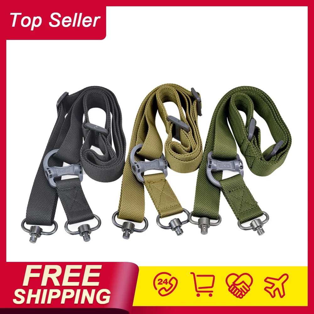 Тактический двухточечный ремень для оружия стрельбы нейлоновый безопасности с