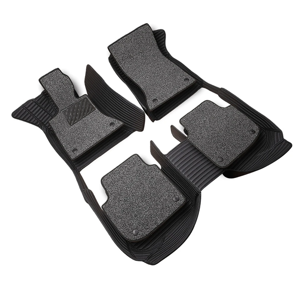 

Custom Car floor mats for audi A1 A3 A4 A5 A6 A7 A8 Q3 Q5 SQ5 Q7 AVANT RS5 RS6 RS72004-2020 waterproof automobile Accessories