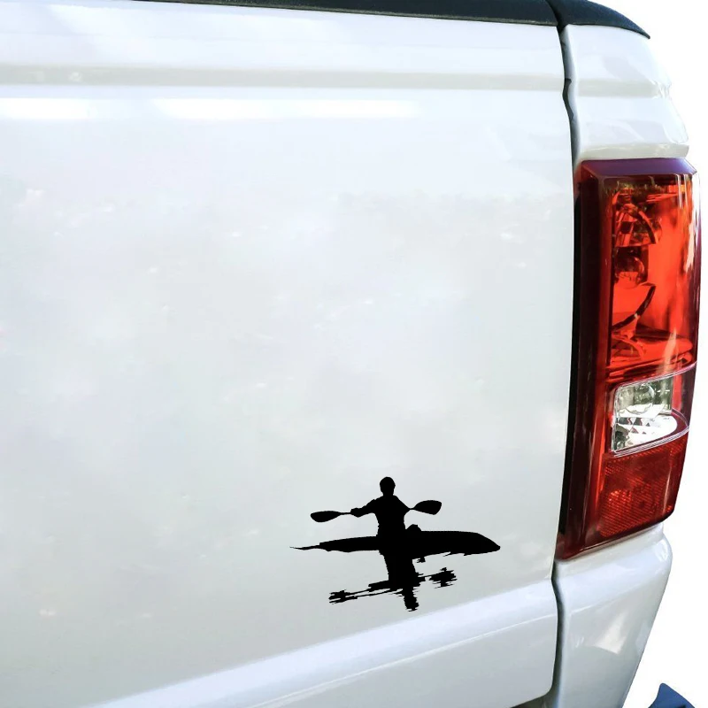 

Car Sticker Motorcycle Sticker Kayak River Graph Decorative Car Sticker PVC Waterproof Sun Protection 16.1*10.6 Cm