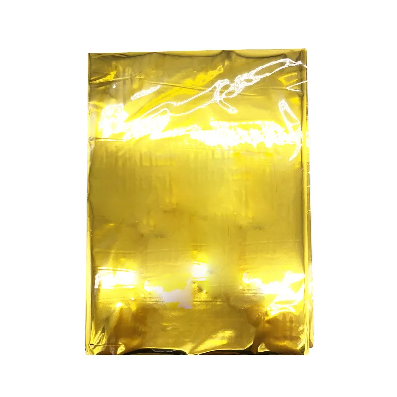 50 шт. бумага из золотой фольги А4 для ламинатора блестящая цветная оберточная