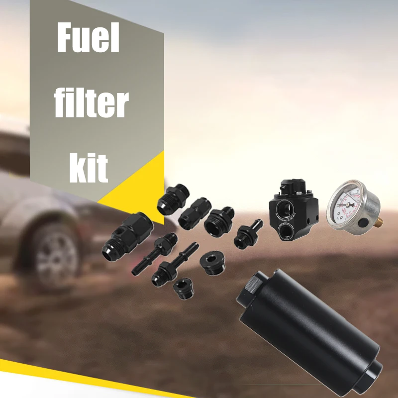 

Radium Engineering Fuel Filter Kit and FPR Micro Glass for BMW E46 M3-rad20-0430-