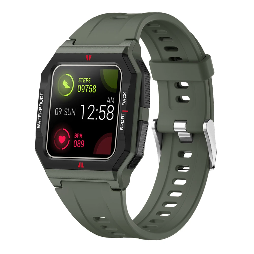 

Смарт-часы FT10 мужские, водонепроницаемые, IP68, С Пульсометром