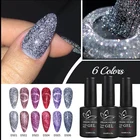 Гель-лак для ногтей кошачий глаз, 6 цветов