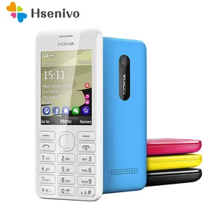 nokia 2060 refurbished original dual sim nokia 206 2g gsm 1 3mp 1100mah unlocked cheap refurbished celluar phone refurbished free global shipping