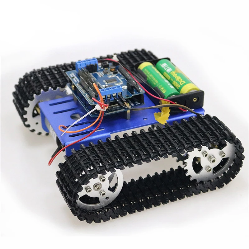 Комплект шасси робота-автомобиля ESPduino Control 2WD T100 2-ходовой двигатель и 16-ходовой