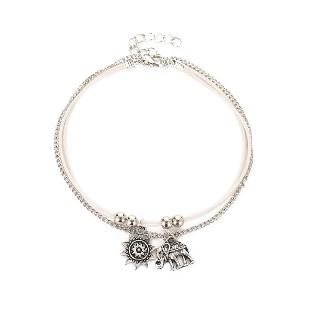 Женские летние пляжные сандалии в богемном стиле с подсолнухами Модные женские