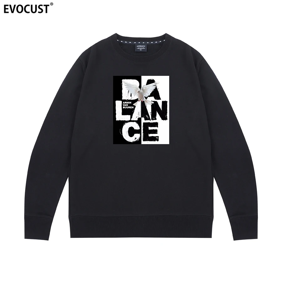 

Armin Van Buuren BALANCE BLAH DJ ASOT HOUSE MUSIC IBIZA RAVE TRANCE Sweatshirts Hoodies men women unisex Combed Cotton