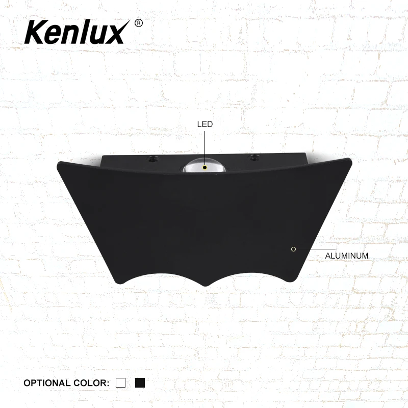 Светодиодный настенный светильник уличная водонепроницаемая лампа для крыльца