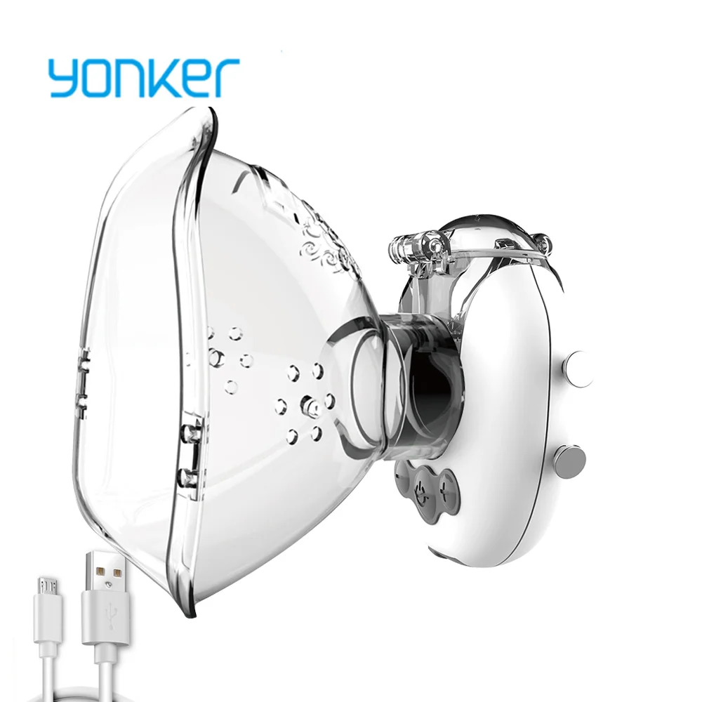 Портативный Медицинский небулайзер Yonker мини распылитель для лечения астмы
