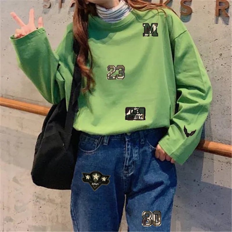 Нашивки с вышивкой в стиле милитари камуфляжные нашивки утюгом для одежды