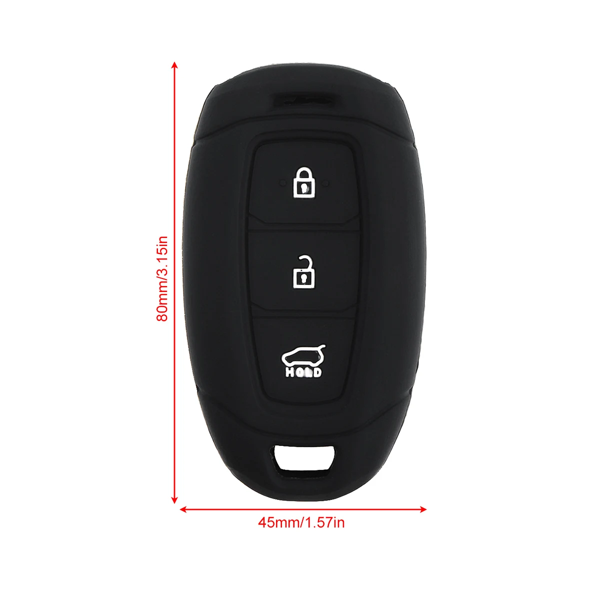Силиконовый умный чехол для дистанционного ключа от машины протектор держатель